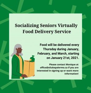 Socializing Seniors Virtually Food Delivery Service